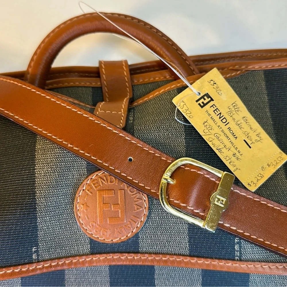 FENDI Pequin NWT Vintage Garment Bag